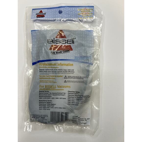 Bissell 32074 Replacement Belt - Black (2 Count) - Picture 5 of 6